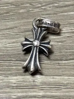 クロスチャーム ベビーファット ペンダント シルバー925 刻印あり