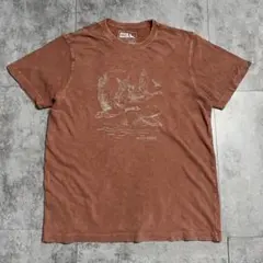 エディーバウアー Tシャツ グースプリント アニマル フェードカラーのサムネイル