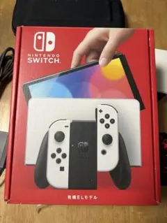 美品　Nintendo Switch 有機ELモデル ホワイト　保証あり