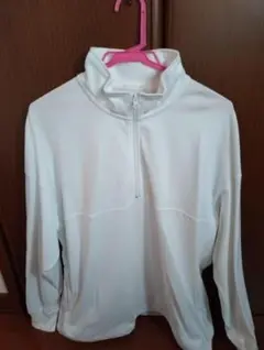 ヘビーウェイトオーバーサイズハーフジッププルオーバーT　GU