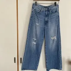 JOURNAL STANDARD ダメージワイドデニムのサムネイル