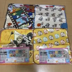 一番くじ　トムとジェリー　SPY×FAMILY タオルコレクション4点セットのサムネイル