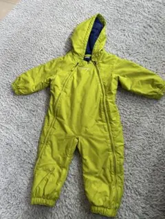 mont-bell 8000タイプ ベビー用ジャンプスーツ 80サイズ 黄緑