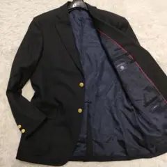 美品◎希少XL ジェイプレス 紺ブレ 金ボタン ペピンメリノ AB7 ブレザー