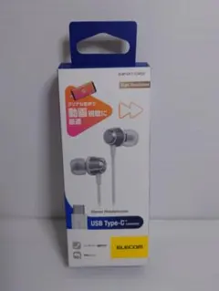 ELECOM EHP-DF11CMSV USB Type-C イヤホンのサムネイル