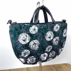 【専用】/rosyロージィーネイビー/ドミニラウンドショルダー