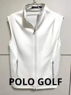 ポロゴルフ　レディースウレタン混ベスト　M相当