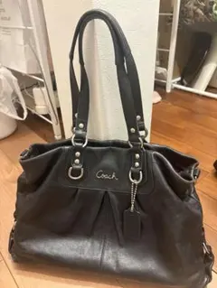 Coach ブラック トートバッグ