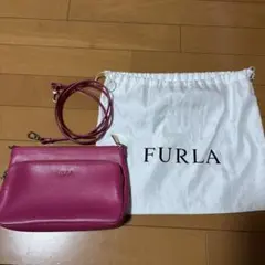 FURLA ピンク ショルダーバッグ