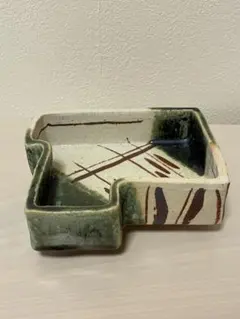 柳下季器 美濃焼 織部 向付 角皿 変形皿 作家物 陶芸 食器 柳下季器 美濃焼 織部 向付 角皿 変形皿 作家物 陶芸 食器 | Mercari