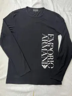 EMPORIO ARMANI ブラック 長袖Tシャツ Mサイズのサムネイル