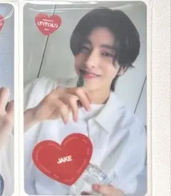 ENHYPEN ジェイク XO kpopmerch 限定 半透明 トレカ