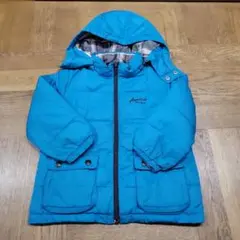 べべ キッズ ダウンコート 青 110cm