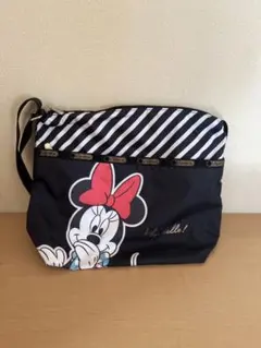 レスポートサック　ミニーコラボ　ショルダーバッグ