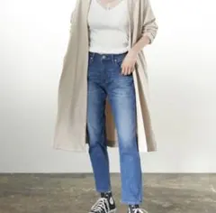 アメリカンホリック　テーパードデニム　ジーンズ　Sサイズ