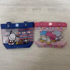 ポチャッコ＆リトルツインスターズ　プールバッグ