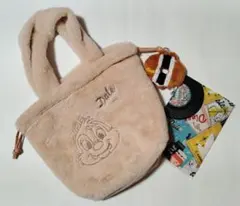 チップ＆デール　グッズ　 モコモコバッグ　ぬいぐるみキーチェーン　レターセット