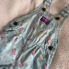 オシュコシュ キッズ ヴィンテージ 古着 オーバーオール USA製 18m