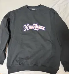 XLARGE ブラック スウェット L