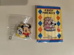 ディズニー　ミッキーマウス ピンバッジ 2個