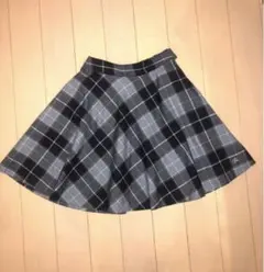 pom ponette フォーマル フレアスカート チェック 160cm