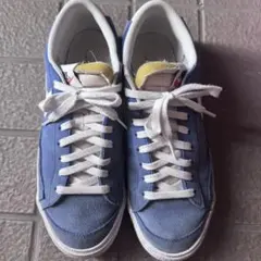 NIKE BLAZER LOW ブルー スエード スニーカーのサムネイル
