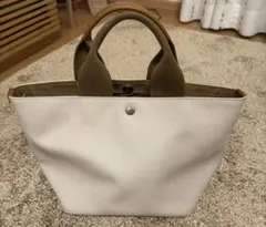 TOPKAPI BREATH スコッチグレイン ネオレザー トートバッグ