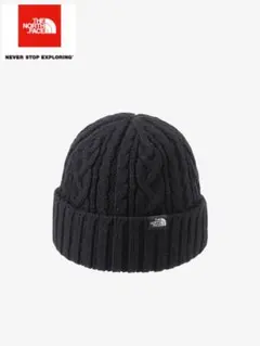 ザノースフェイス ケーブル ビーニー／ニットキャップ／ブラックNN42334-K