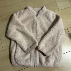 UNIQLO モコモコパーカー　薄ピンク