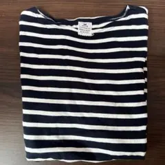 LOOPWHEELER ボーダー Tシャツ Mサイズのサムネイル