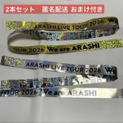 紙吹雪付き ARASHI LIVE TOUR 2026 銀テープ　銀テープ