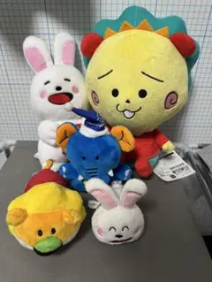 たべっ子どうぶつ等 ぬいぐるみ5体