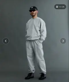 FRUIT OF THE LOOM ATHLETIC SUIT XL グレー