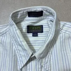 CHAPS Ralph LaurenシャツXL相当マルチストライプ春夏ホワイト系のサムネイル