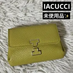 未使用✨IACUCCI イアクッチ　アバウォレット CERVO セルボ　イエロー
