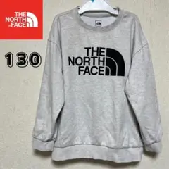 ノースフェイスグレー トレーナー スウェット キッズ130cm