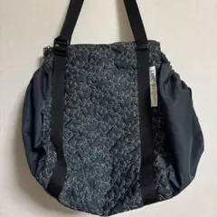 ●フェリシモ●レジカゴリュック●ブラック●☆金糸星柄●のサムネイル