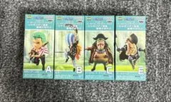 ワンピース ワールドコレクタブルフィギュア シャボンディ諸島 最悪の世代 4点