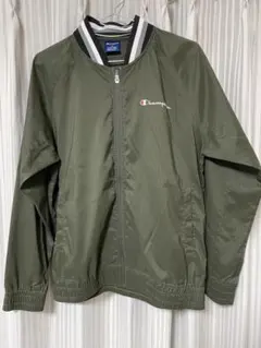 Champion ナイロンジャケット オリーブ