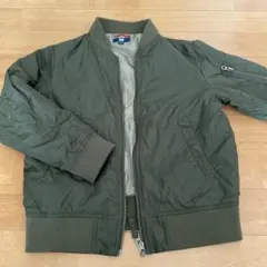 120 オリーブグリーン MA-1ジャケット　中綿カーキ