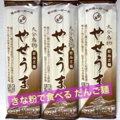 大分名物 【やせうま】だんご麺３袋セットのサムネイル