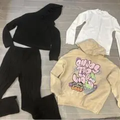 レディース トップス スウェット 4点セット