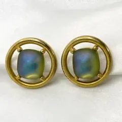 GIVENCHY ジバンシー ストーン イヤリング vintage ヴィンテージ