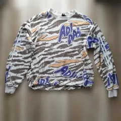 adidas トレーナー Mサイズ　アニマル柄