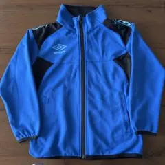 140サイズ　umbro ジップアップジャケット 青 ジャージ