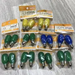 アサヒランプ ナツメ球　セラミック 110V-5W 10セット(20個)