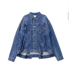sacai✖️Levis サカイリーバイス デニムジャケット 辻元舞さん着用 