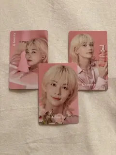 お値下げしました⭐︎ &honey ジョンハン　トレカ　3枚セット