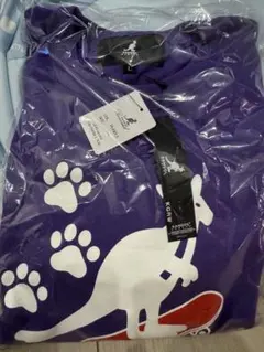 KMNZ×KANGOL REWARD Tシャツ パープル L