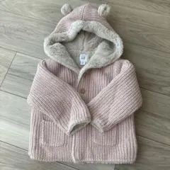 再度値下げ　baby GAP フード付きニットアウター 13-18ヶ月